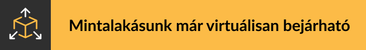 Mintalakásunk már virtuálisan bejárható